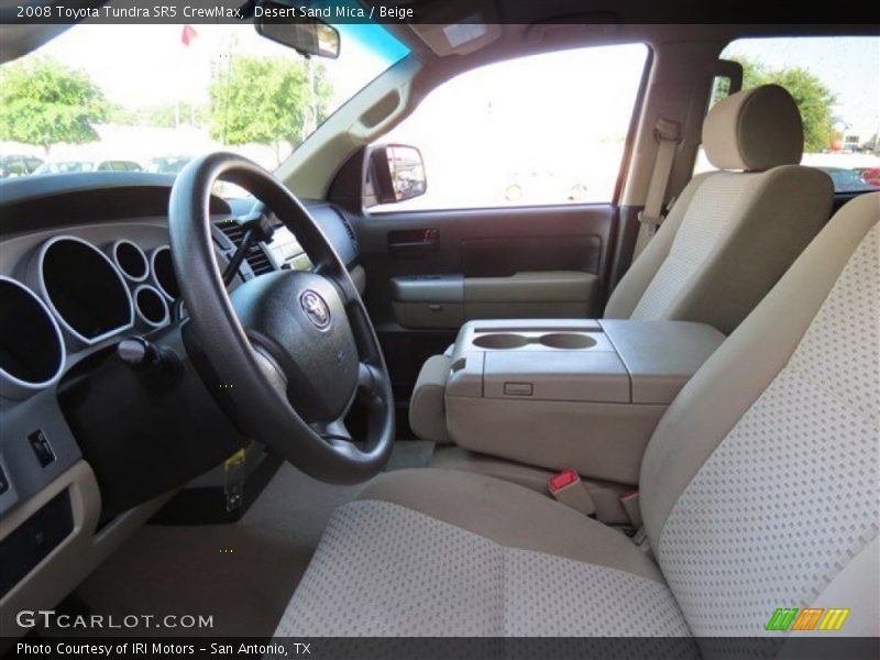 Desert Sand Mica / Beige 2008 Toyota Tundra SR5 CrewMax