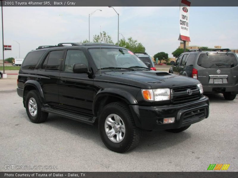 Black / Gray 2001 Toyota 4Runner SR5