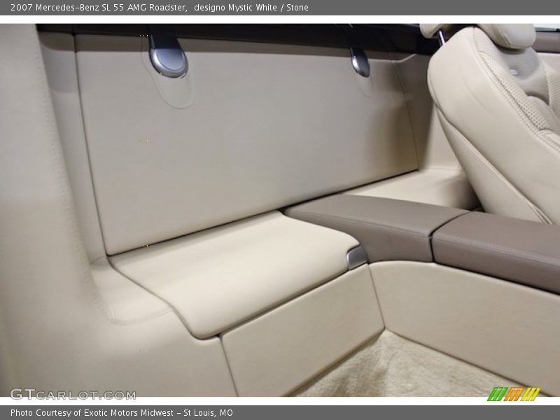 Rear Seat of 2007 SL 55 AMG Roadster