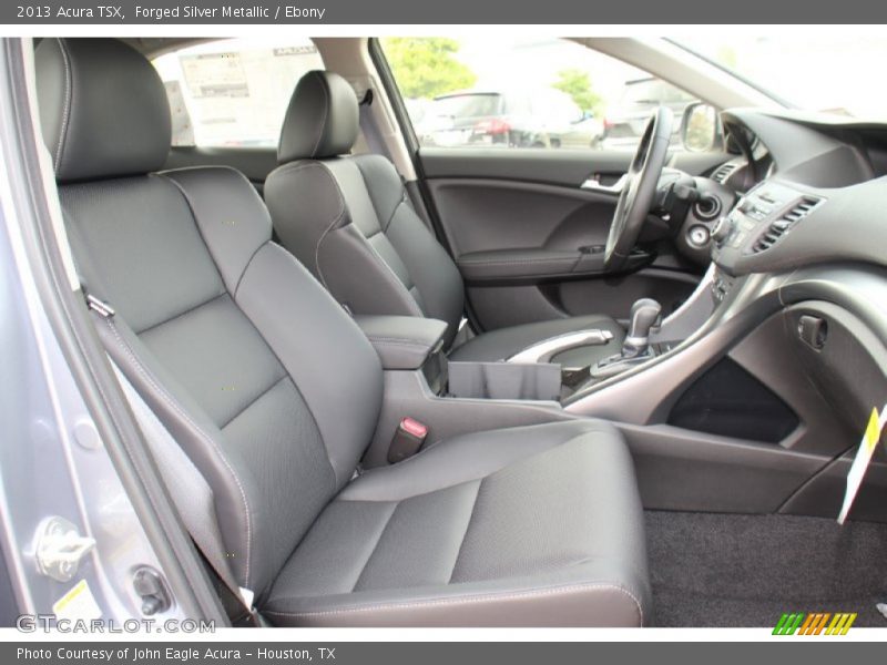 Forged Silver Metallic / Ebony 2013 Acura TSX