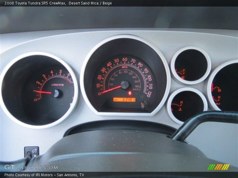 Desert Sand Mica / Beige 2008 Toyota Tundra SR5 CrewMax