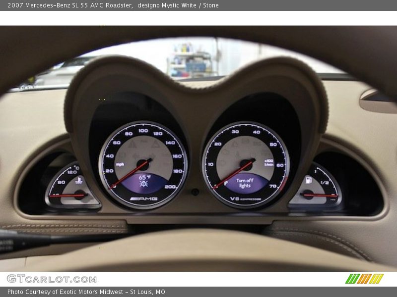  2007 SL 55 AMG Roadster 55 AMG Roadster Gauges