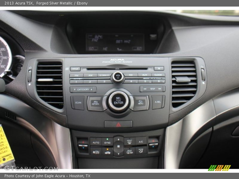 Forged Silver Metallic / Ebony 2013 Acura TSX