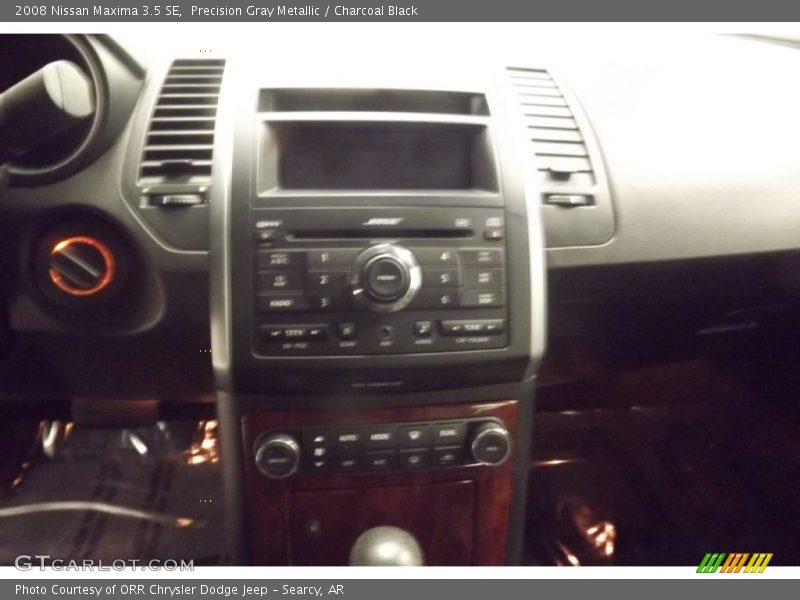 Precision Gray Metallic / Charcoal Black 2008 Nissan Maxima 3.5 SE