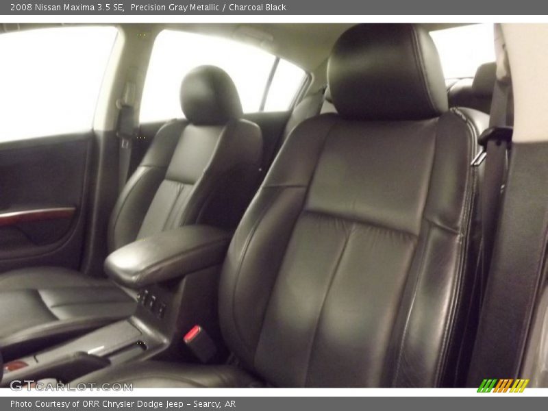 Precision Gray Metallic / Charcoal Black 2008 Nissan Maxima 3.5 SE