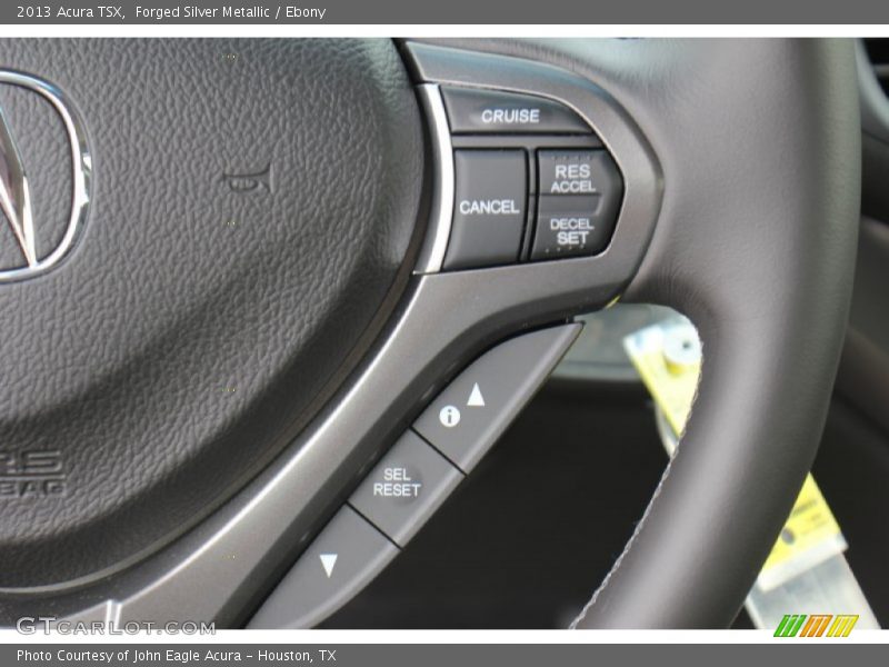 Controls of 2013 TSX 