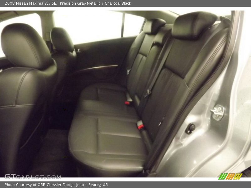 Precision Gray Metallic / Charcoal Black 2008 Nissan Maxima 3.5 SE