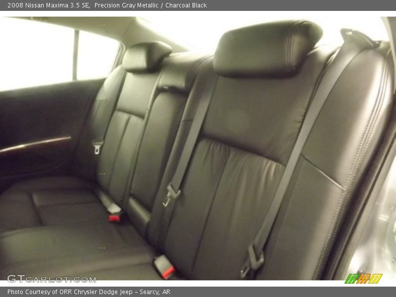 Precision Gray Metallic / Charcoal Black 2008 Nissan Maxima 3.5 SE