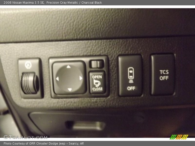 Precision Gray Metallic / Charcoal Black 2008 Nissan Maxima 3.5 SE