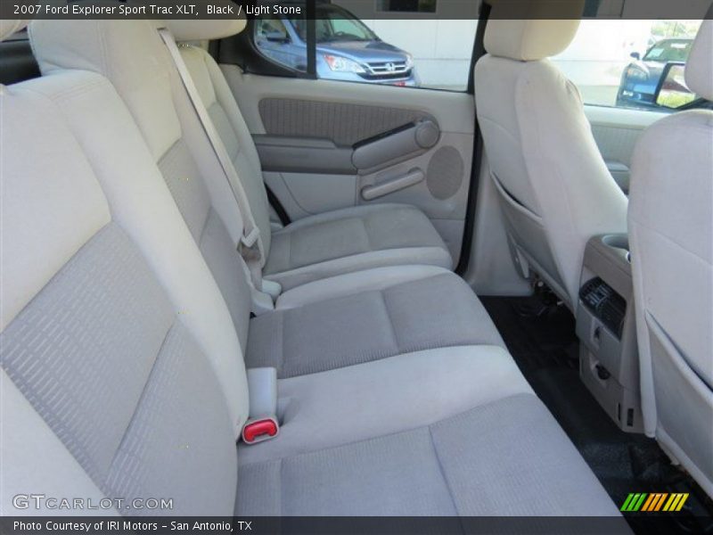 Black / Light Stone 2007 Ford Explorer Sport Trac XLT