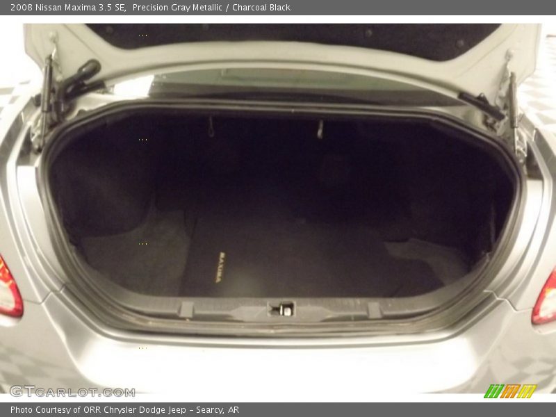 Precision Gray Metallic / Charcoal Black 2008 Nissan Maxima 3.5 SE