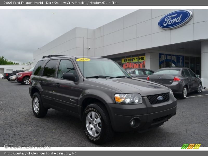 Dark Shadow Grey Metallic / Medium/Dark Flint 2006 Ford Escape Hybrid