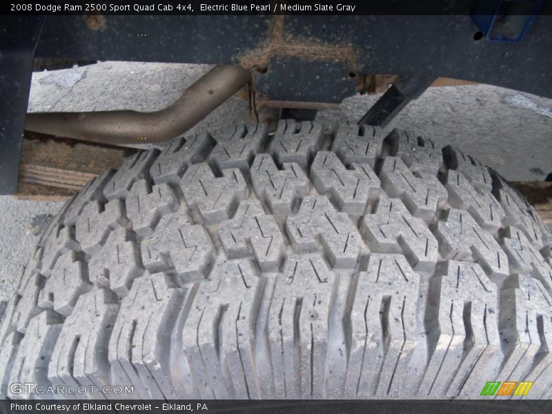 Electric Blue Pearl / Medium Slate Gray 2008 Dodge Ram 2500 Sport Quad Cab 4x4