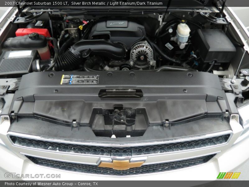 Silver Birch Metallic / Light Titanium/Dark Titanium 2007 Chevrolet Suburban 1500 LT