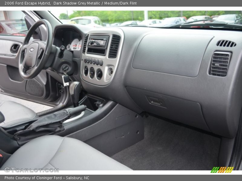Dashboard of 2006 Escape Hybrid