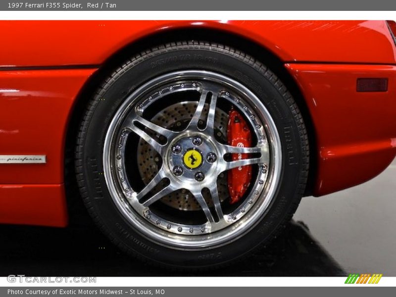 Custom Wheels of 1997 F355 Spider