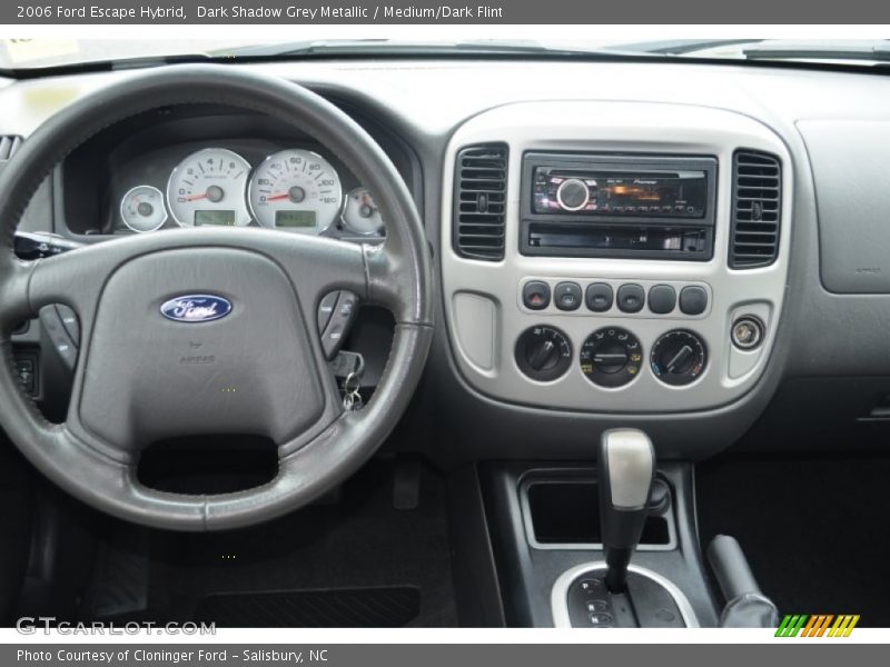 Dashboard of 2006 Escape Hybrid