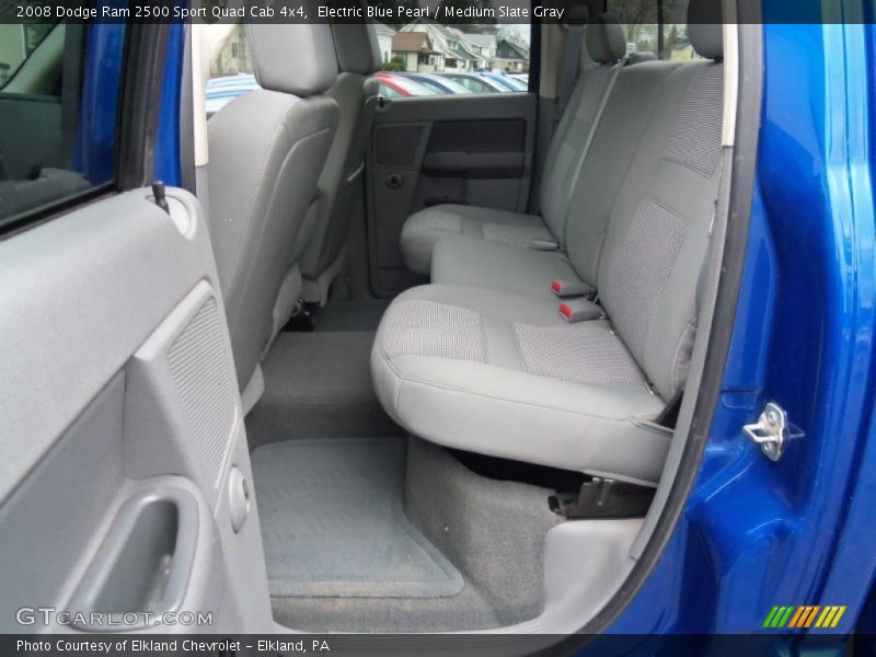 Electric Blue Pearl / Medium Slate Gray 2008 Dodge Ram 2500 Sport Quad Cab 4x4