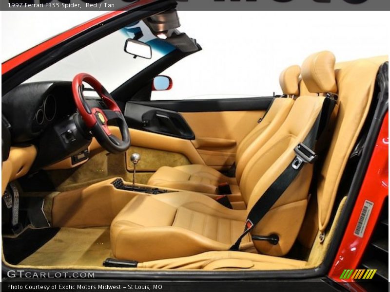 Front Seat of 1997 F355 Spider
