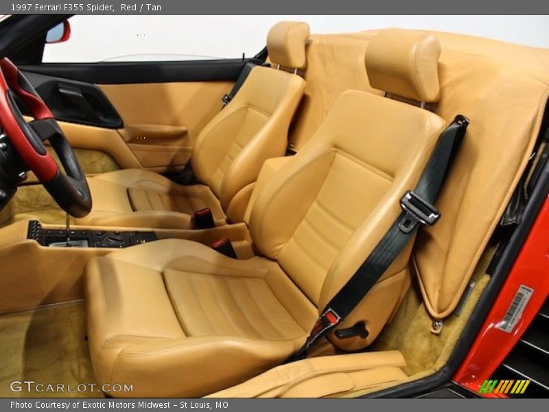 Front Seat of 1997 F355 Spider
