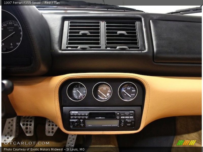 Controls of 1997 F355 Spider