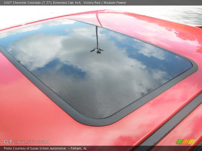 Victory Red / Medium Pewter 2007 Chevrolet Colorado LT Z71 Extended Cab 4x4