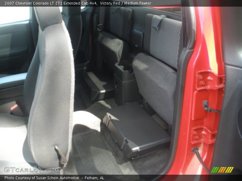 Victory Red / Medium Pewter 2007 Chevrolet Colorado LT Z71 Extended Cab 4x4