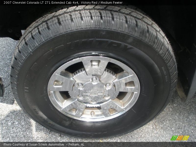 Victory Red / Medium Pewter 2007 Chevrolet Colorado LT Z71 Extended Cab 4x4