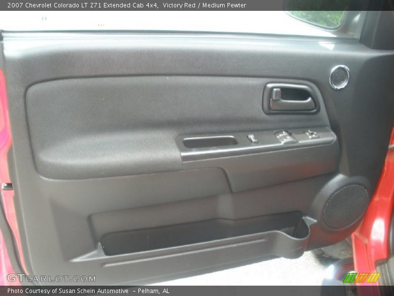 Victory Red / Medium Pewter 2007 Chevrolet Colorado LT Z71 Extended Cab 4x4
