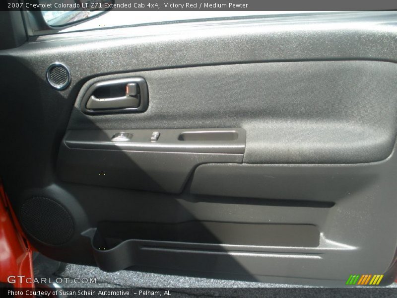 Victory Red / Medium Pewter 2007 Chevrolet Colorado LT Z71 Extended Cab 4x4