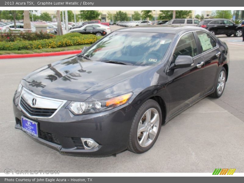 Graphite Luster Metallic / Ebony 2013 Acura TSX