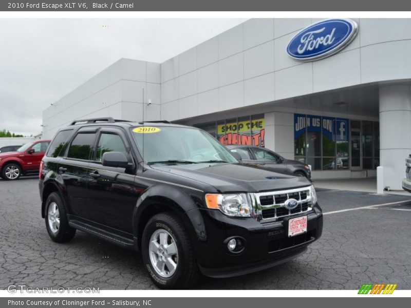 Black / Camel 2010 Ford Escape XLT V6