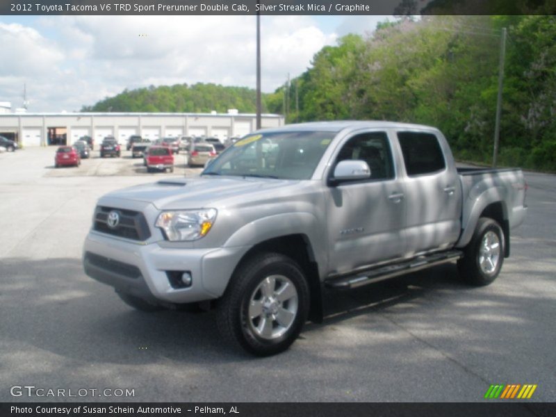 Silver Streak Mica / Graphite 2012 Toyota Tacoma V6 TRD Sport Prerunner Double Cab