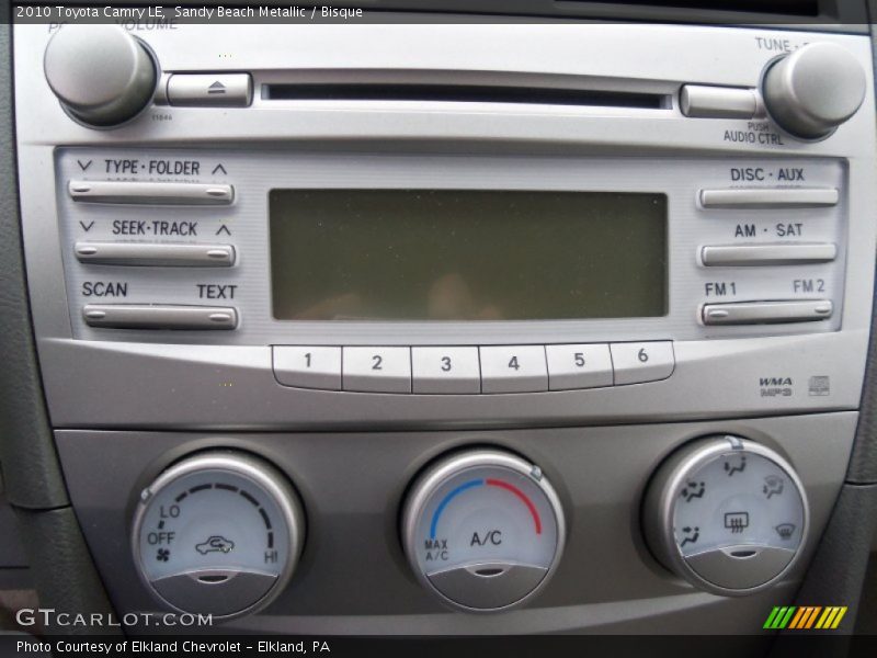 Sandy Beach Metallic / Bisque 2010 Toyota Camry LE
