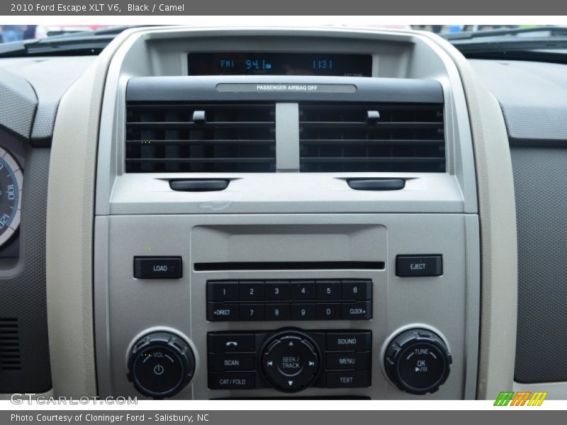 Black / Camel 2010 Ford Escape XLT V6