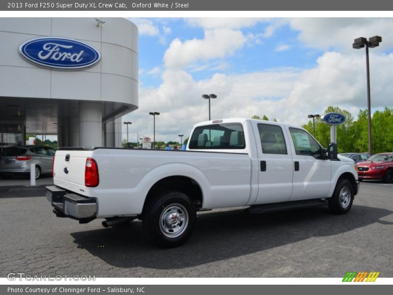  2013 F250 Super Duty XL Crew Cab Oxford White