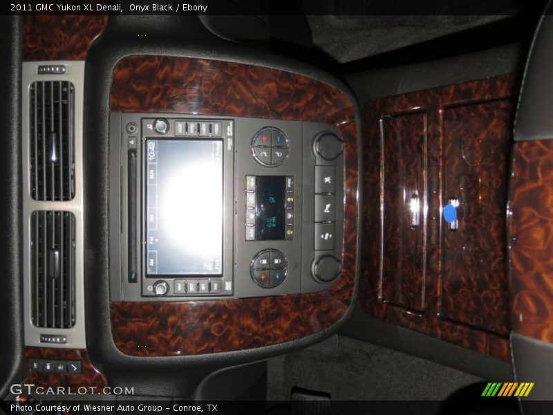 Onyx Black / Ebony 2011 GMC Yukon XL Denali