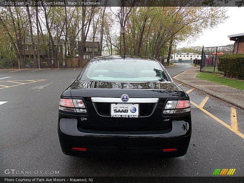 Black / Parchment 2011 Saab 9-3 2.0T Sport Sedan