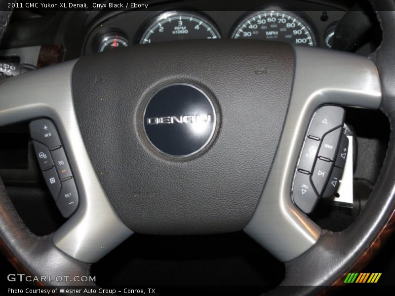 Onyx Black / Ebony 2011 GMC Yukon XL Denali