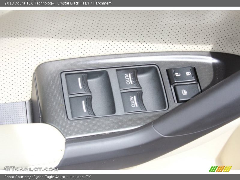 Crystal Black Pearl / Parchment 2013 Acura TSX Technology