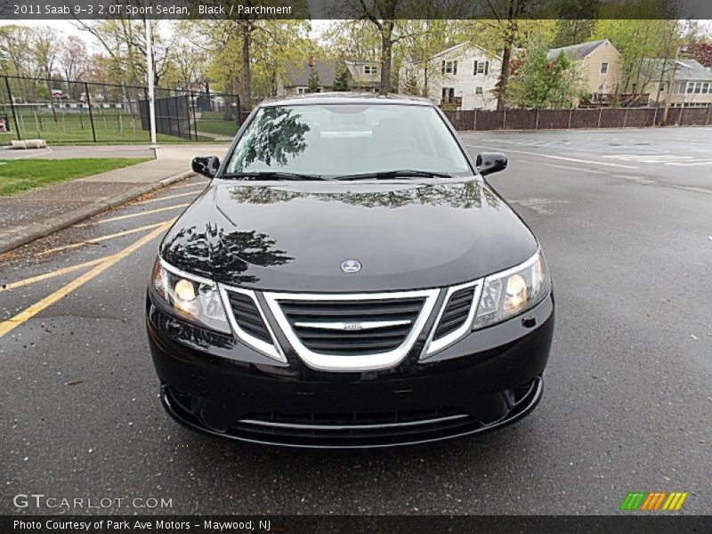 Black / Parchment 2011 Saab 9-3 2.0T Sport Sedan