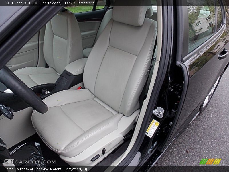 Front Seat of 2011 9-3 2.0T Sport Sedan