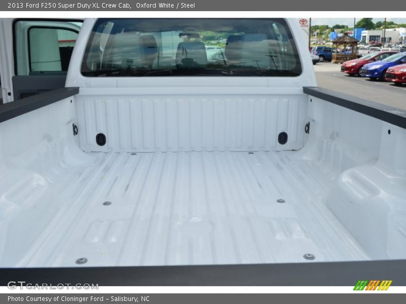 Oxford White / Steel 2013 Ford F250 Super Duty XL Crew Cab