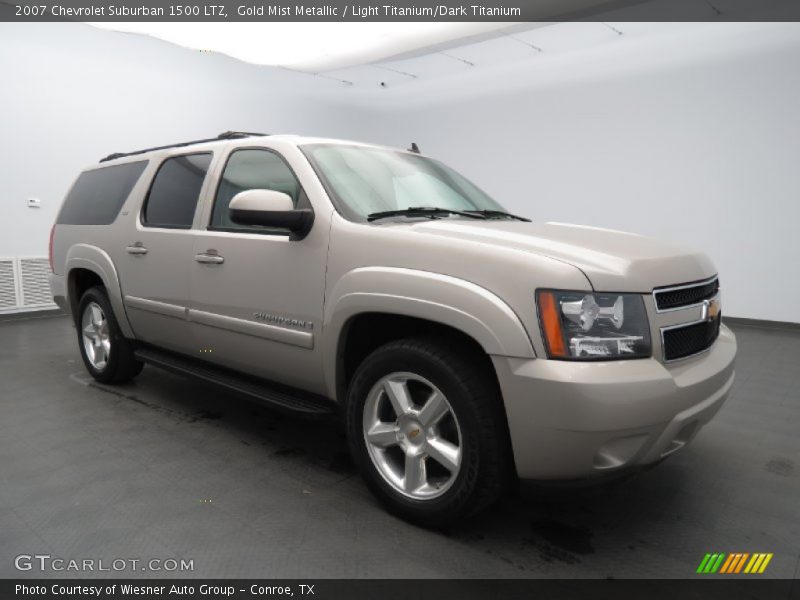 Gold Mist Metallic / Light Titanium/Dark Titanium 2007 Chevrolet Suburban 1500 LTZ