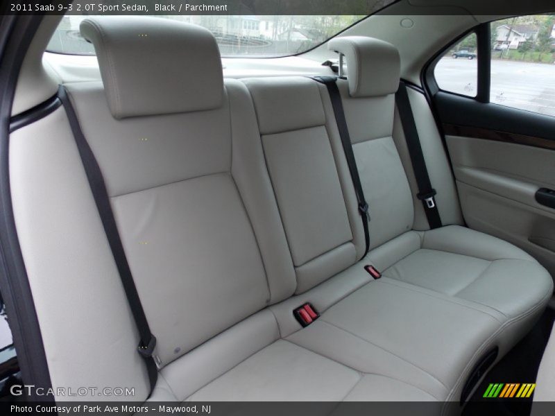 Black / Parchment 2011 Saab 9-3 2.0T Sport Sedan
