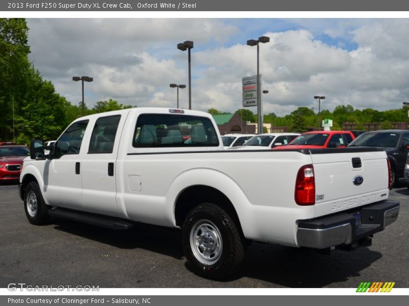  2013 F250 Super Duty XL Crew Cab Oxford White