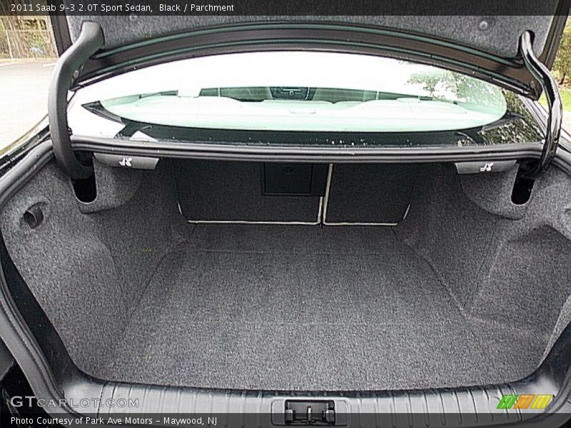  2011 9-3 2.0T Sport Sedan Trunk
