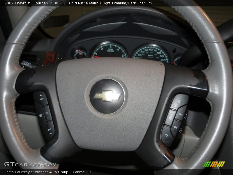 Gold Mist Metallic / Light Titanium/Dark Titanium 2007 Chevrolet Suburban 1500 LTZ