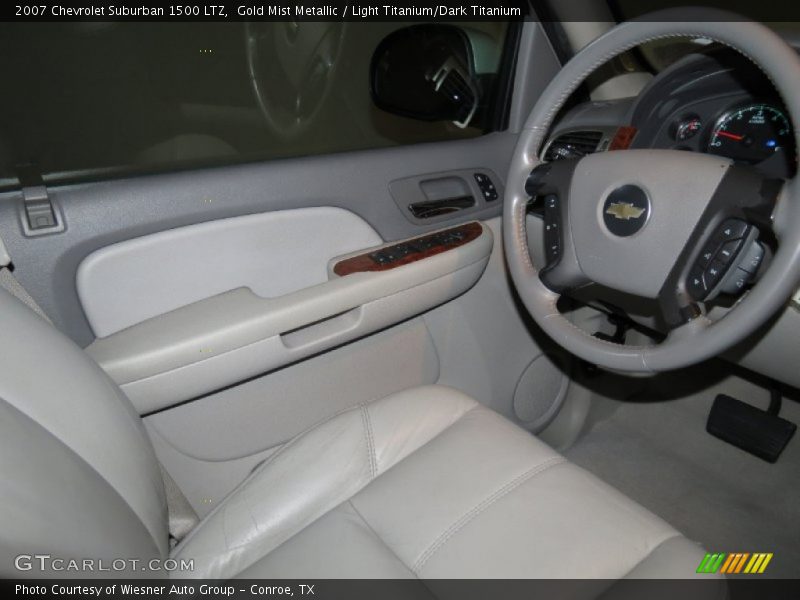 Gold Mist Metallic / Light Titanium/Dark Titanium 2007 Chevrolet Suburban 1500 LTZ