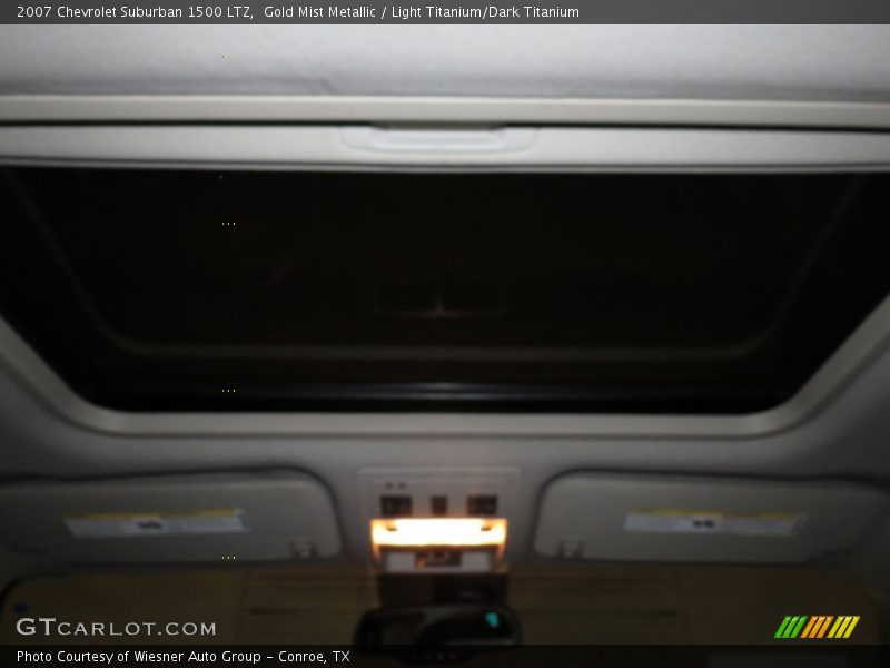 Gold Mist Metallic / Light Titanium/Dark Titanium 2007 Chevrolet Suburban 1500 LTZ